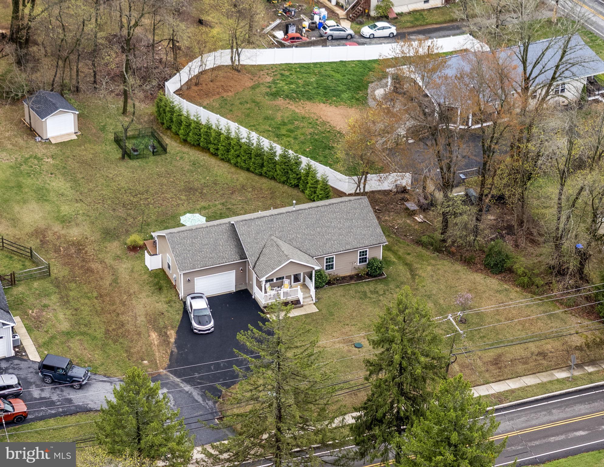 1915 Larkin Road Upper Chichester, PA 19061 - Photo 23 of 23 an aerial view of a house with a yard