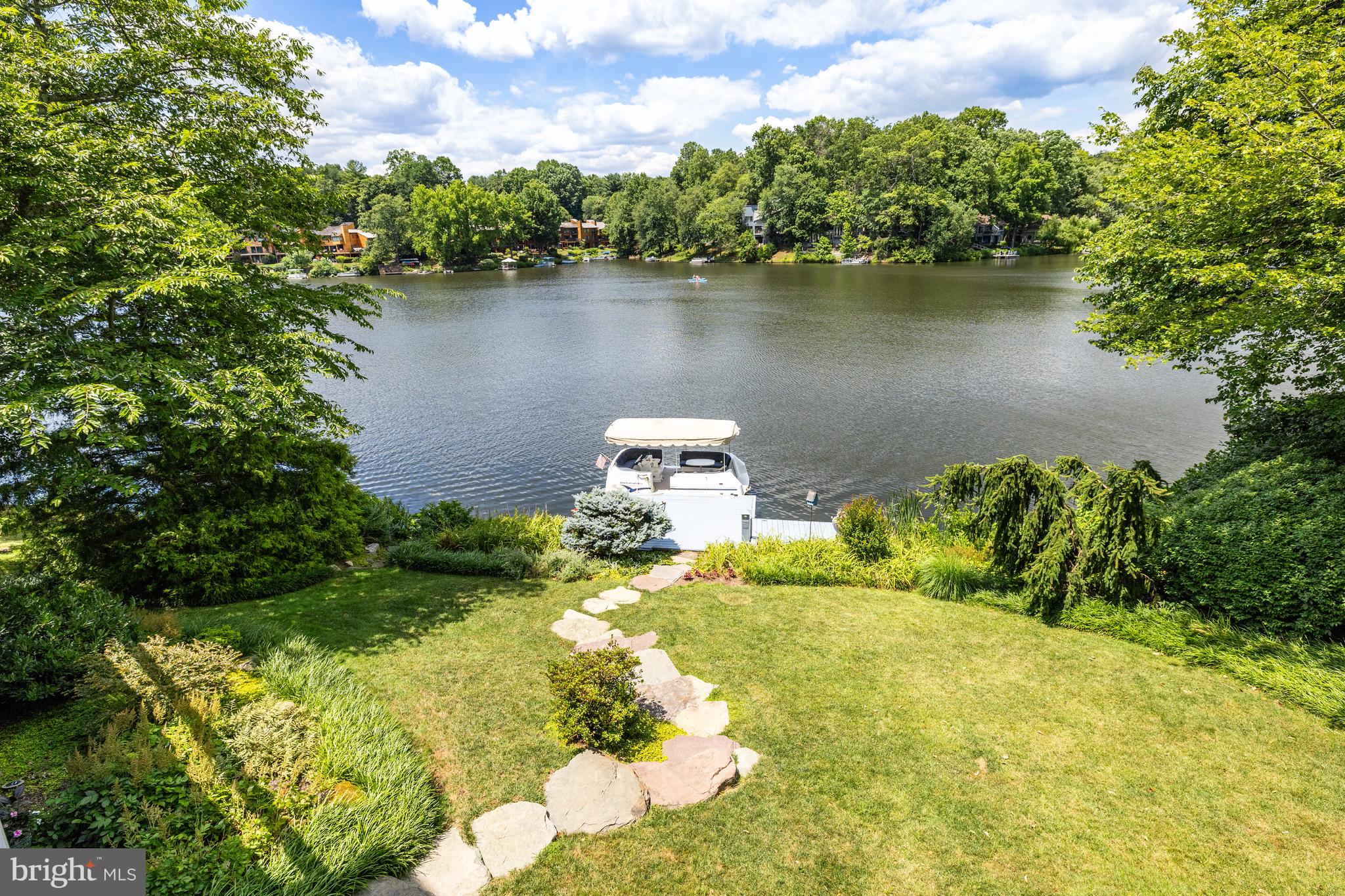 2202 Spinnaker Court Reston, VA 20191 - Photo 24 of 137 Steps lead to your private dock & pontoon boat.