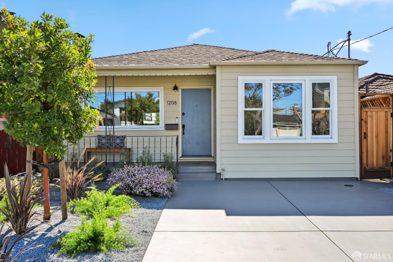 1208 Peach Street Alameda, CA 94501 - Photo 4 of 31 a view of a house with potted plants
