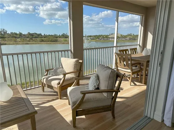 a view of a outdoor seating area with furniture
