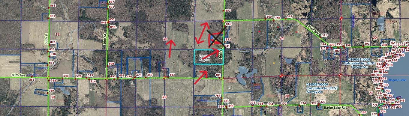 Tbd 40th Street Clayton, WI 54004 - Photo 8 of 10 plat map