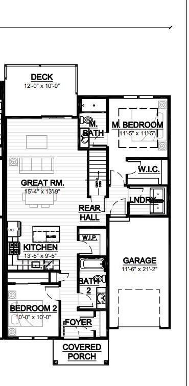 N162-w21836 Poppy Road Jackson, WI 53037 - Photo 7 of 7 Floor plan