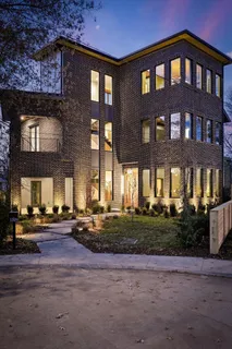 a front view of a building