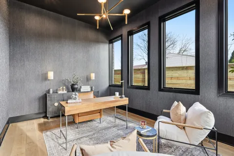 a view of entryway with a rug