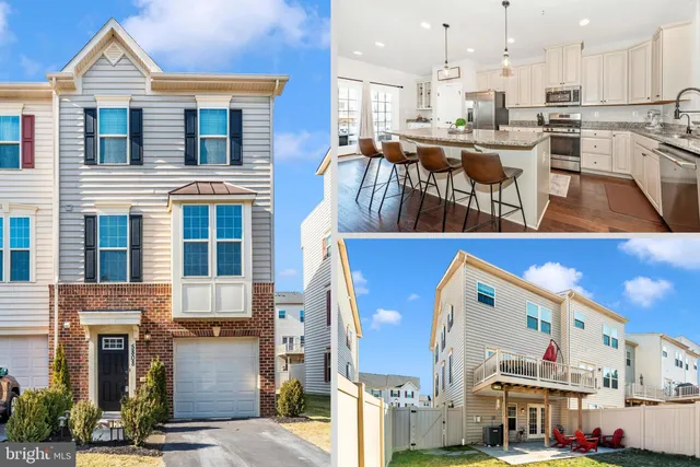 a view of a living room and kitchen