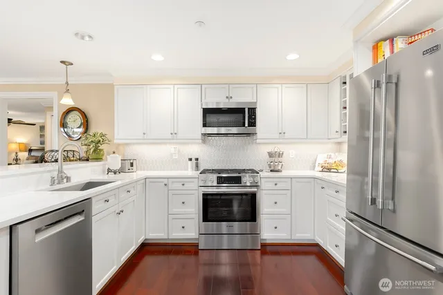 a view of store room with racks