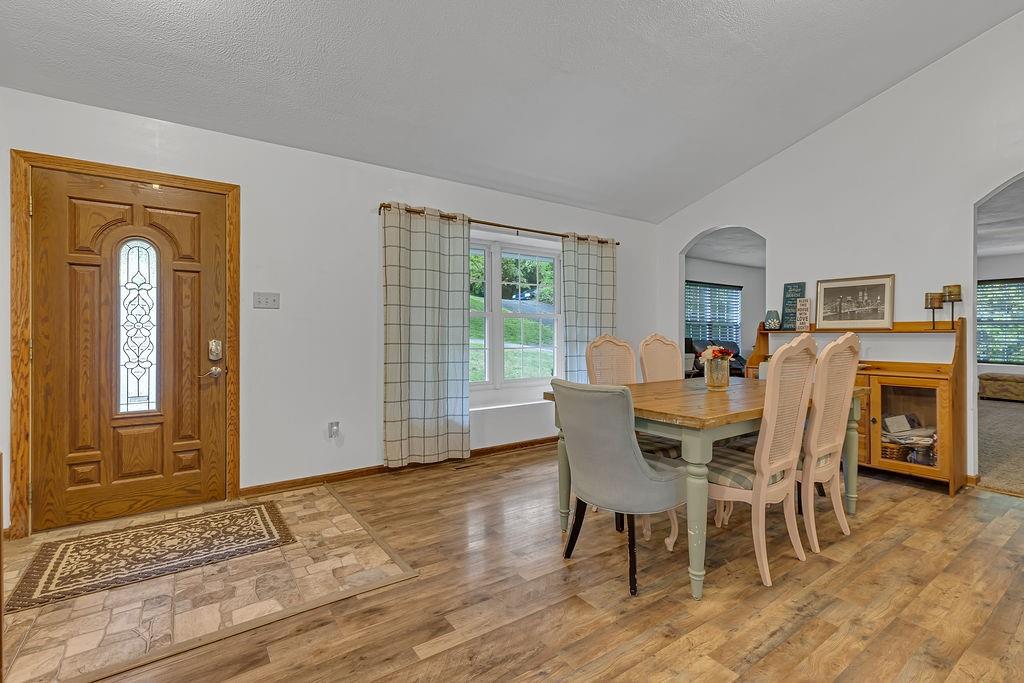 6014 Forest Drive Monaca, PA 15061 - Photo 4 of 32 a view of a dining room with furniture window and wooden floor
