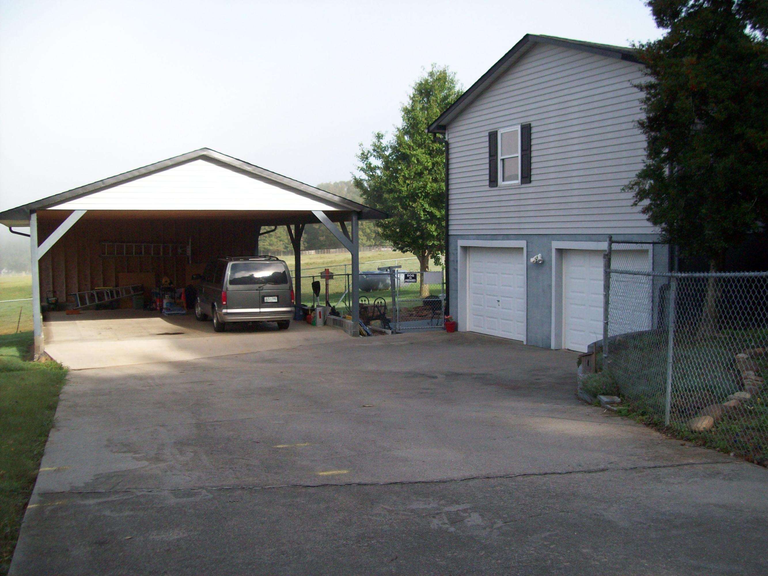 2 Car derached carport