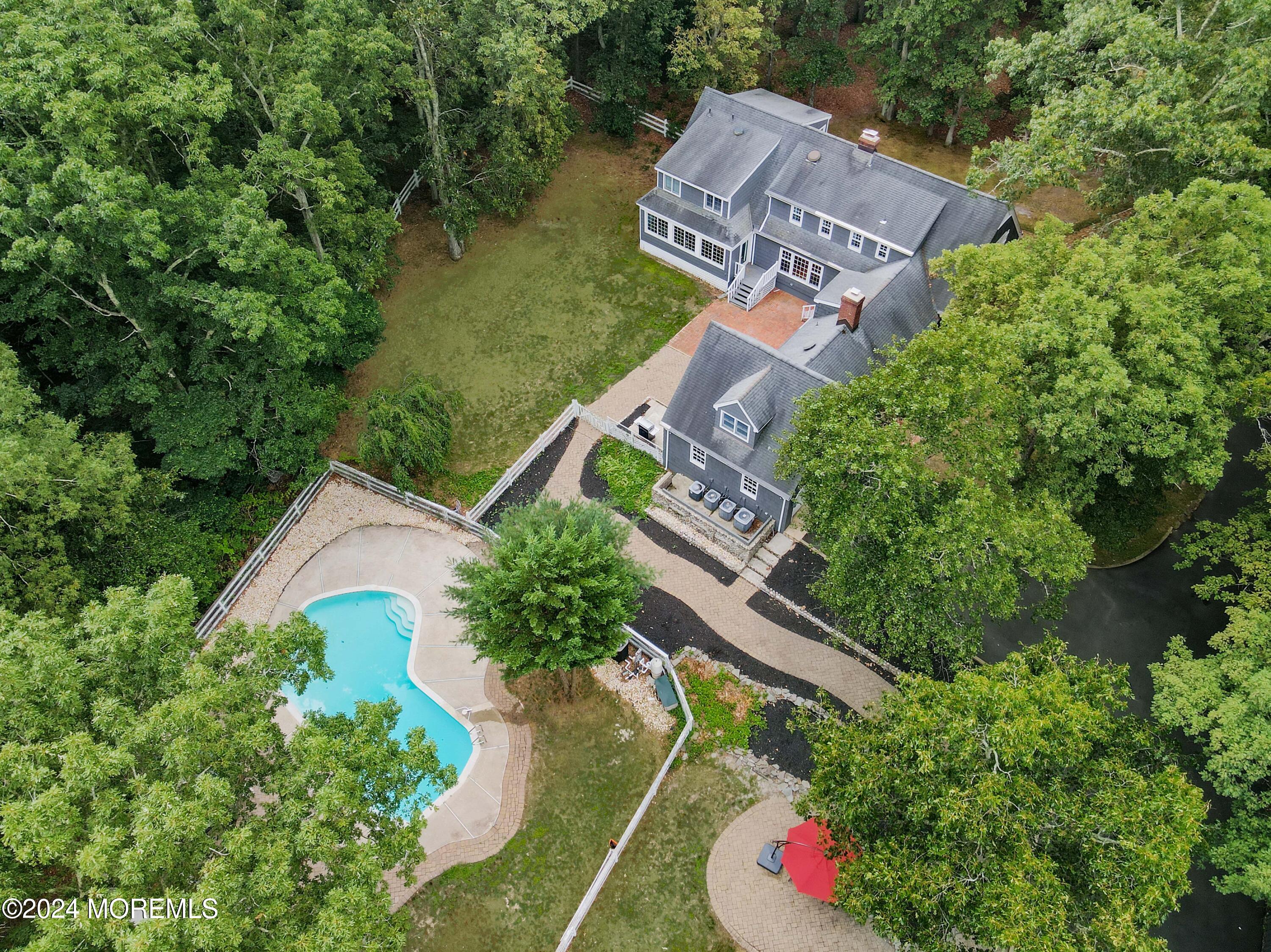 211 Georgia Road Freehold, NJ 07728 - Photo 4 of 41 an aerial view of a house