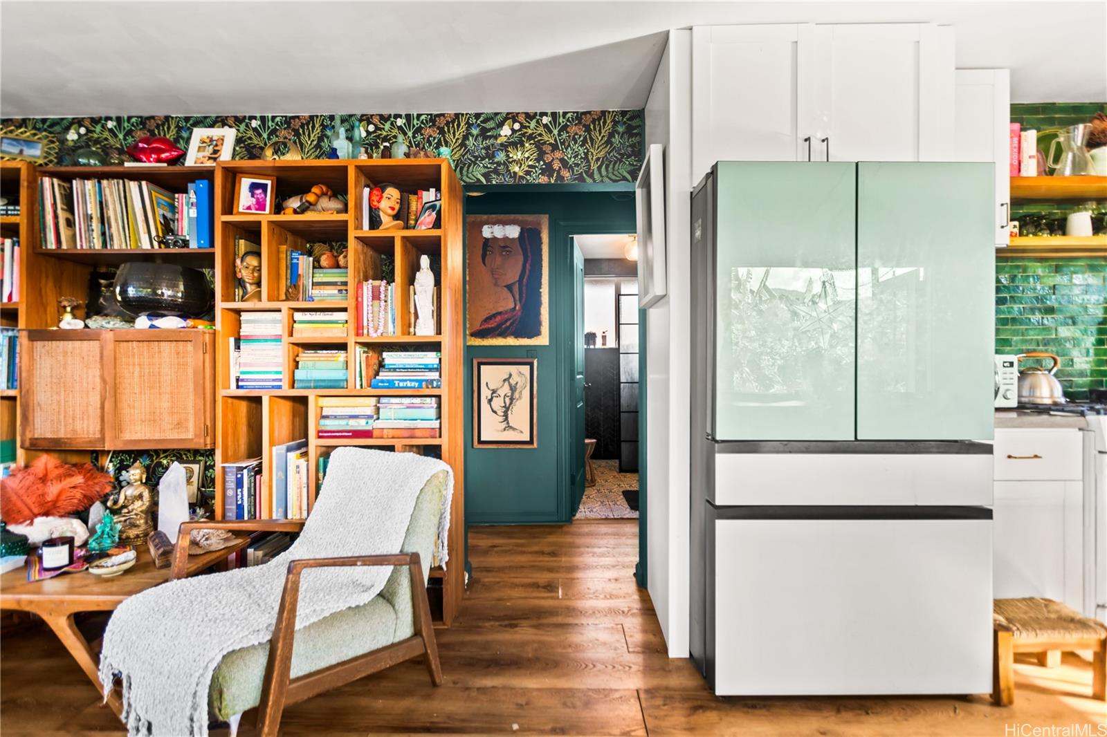 4 Kaukonahua Road Waialua, HI 96791 - Photo 13 of 25 a dining room with furniture a chandelier and wooden floor