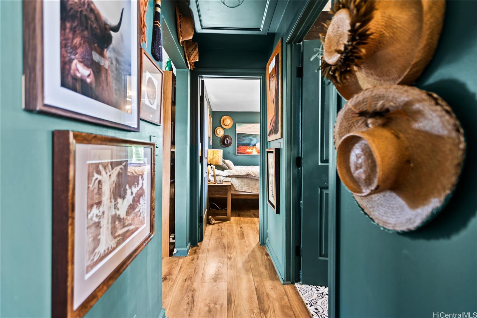 4 Kaukonahua Road Waialua, HI 96791 - Photo 15 of 25 a view of hallway with washer and dryer