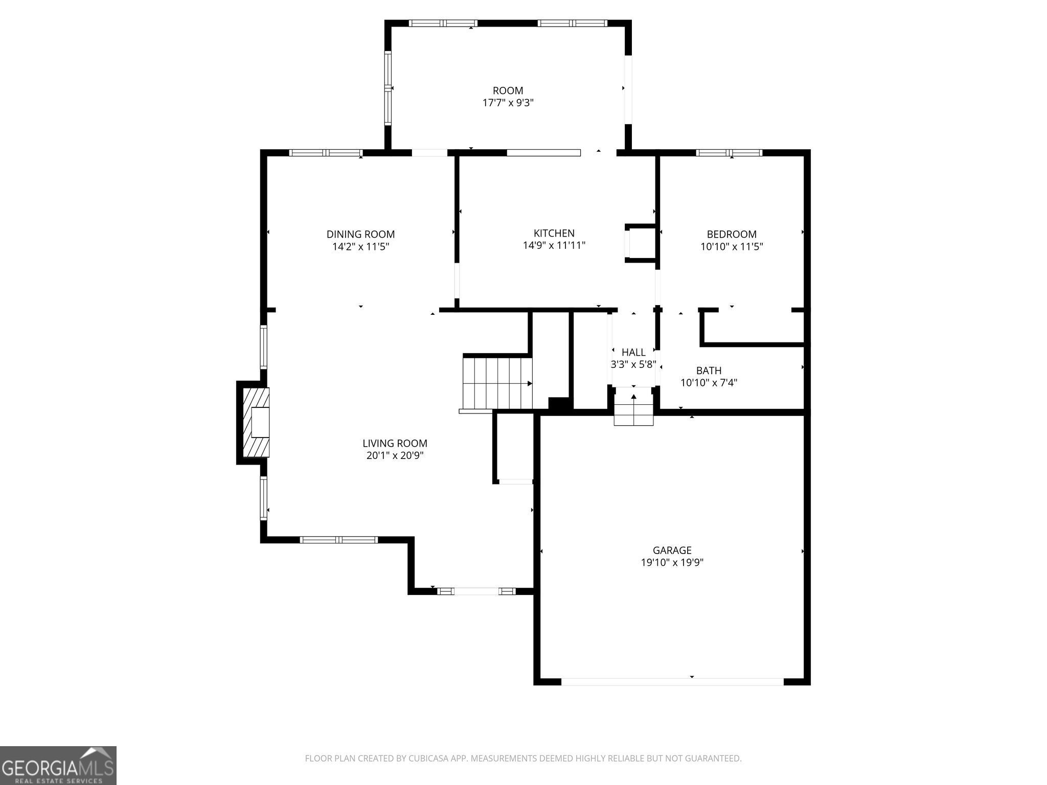 3167 Palm Tree Drive Lithonia, GA 30038 - Photo 32 of 34 a picture of a floor plan
