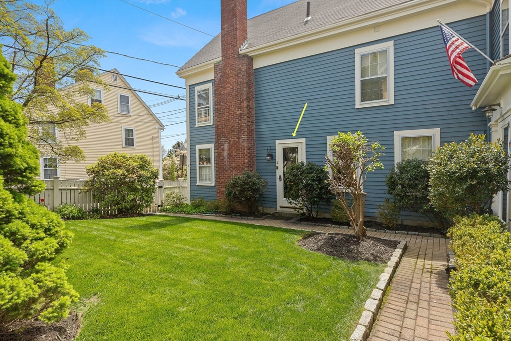 2 High Street Marblehead, MA 01945 - Photo 1 of 35 a front view of a house with a yard