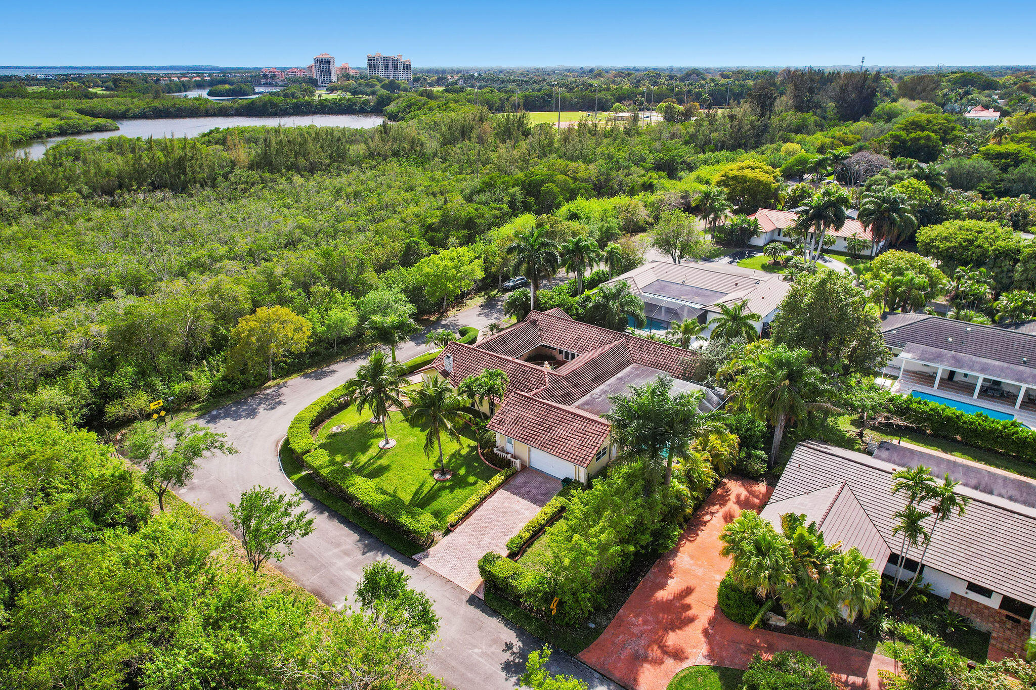 5701 Southwest 136th Street Miami, FL 33156 - Photo 25 of 25 an aerial view of multiple house