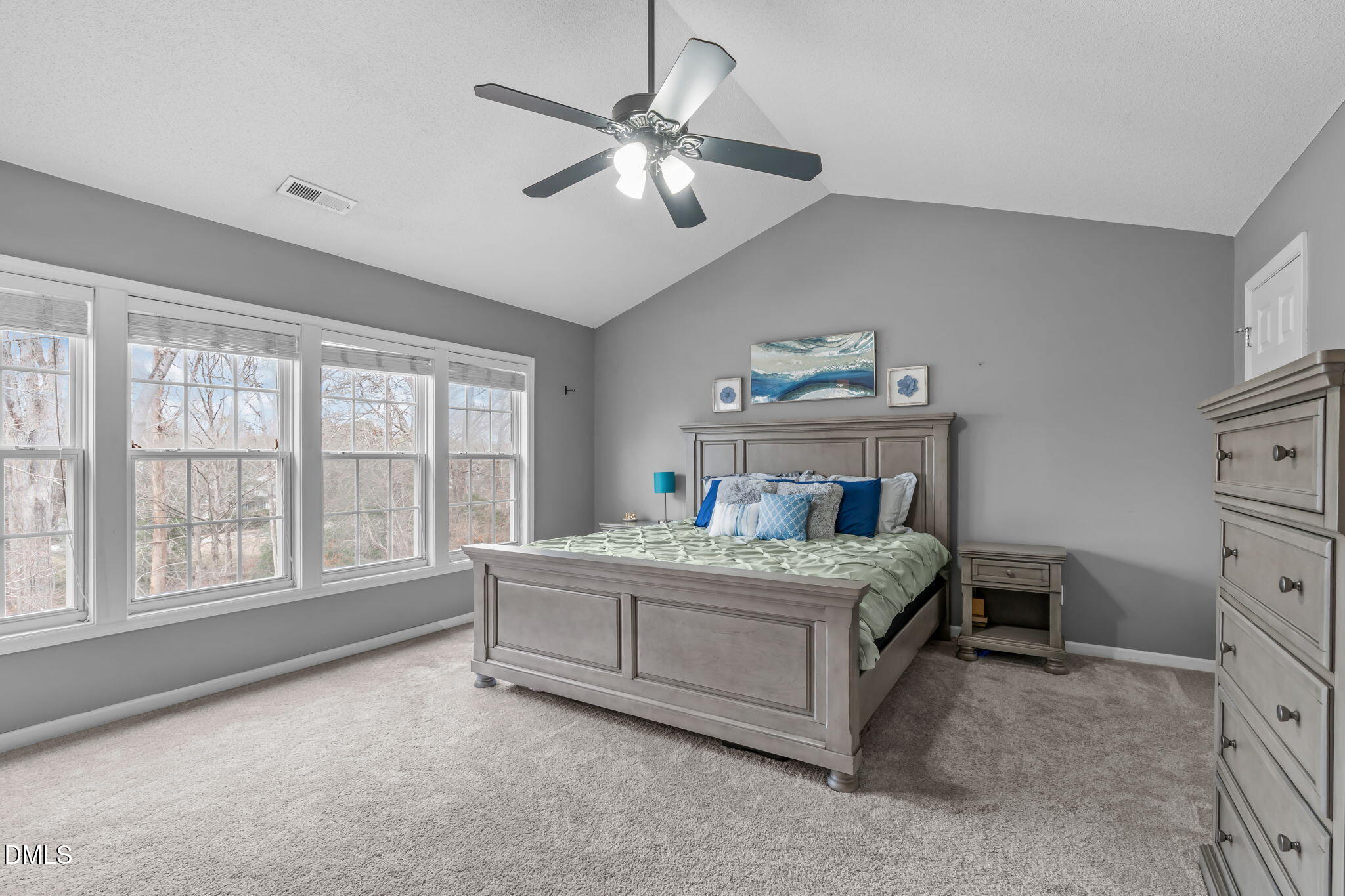 2501 Springfield Park Drive Raleigh, NC 27614 - Photo 30 of 44 a bedroom with a bed and a window