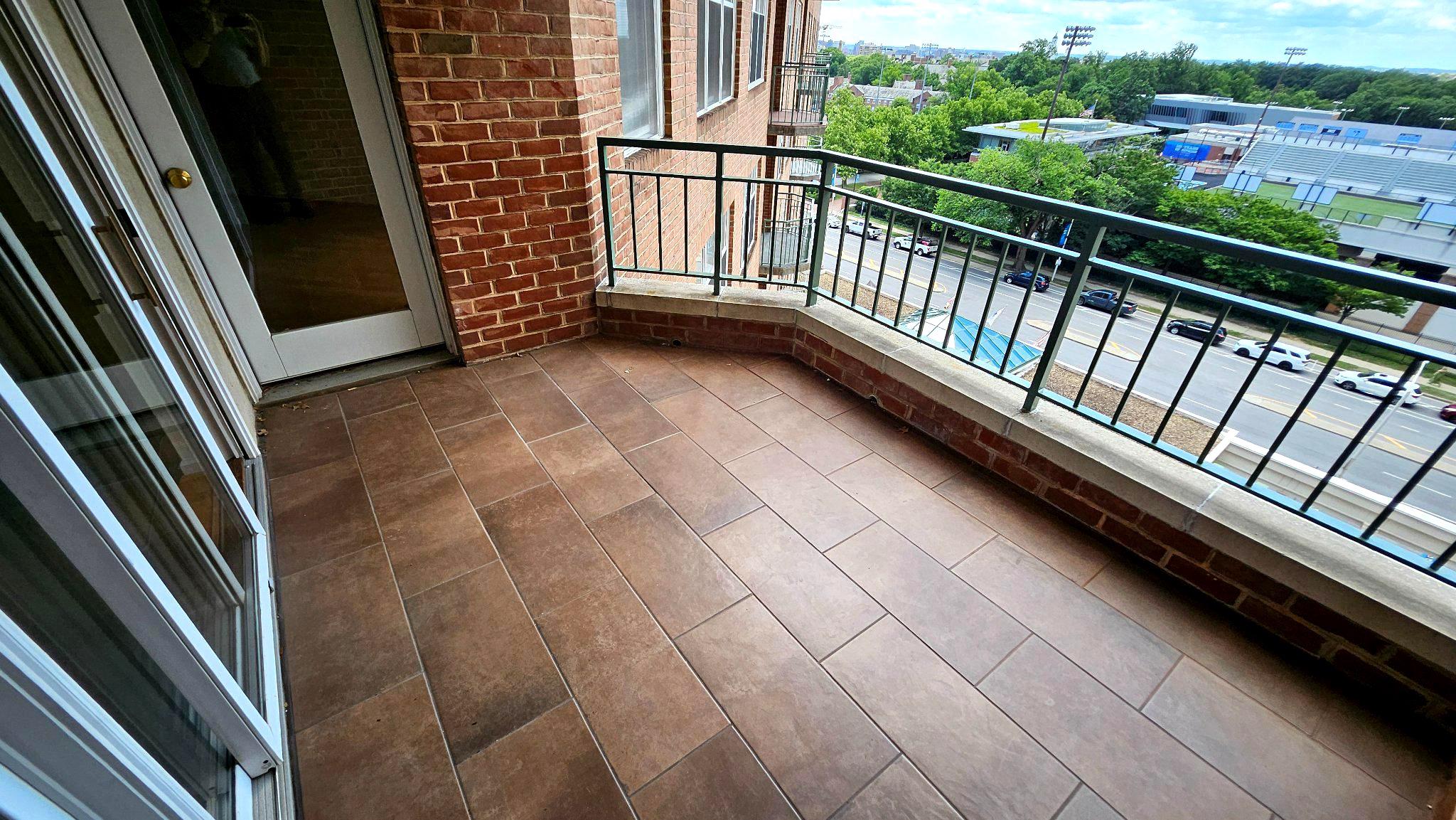 3801 Canterbury Road, Unit 703 Baltimore, MD 21218 - Photo 25 of 32 Balcony With Spectular Views