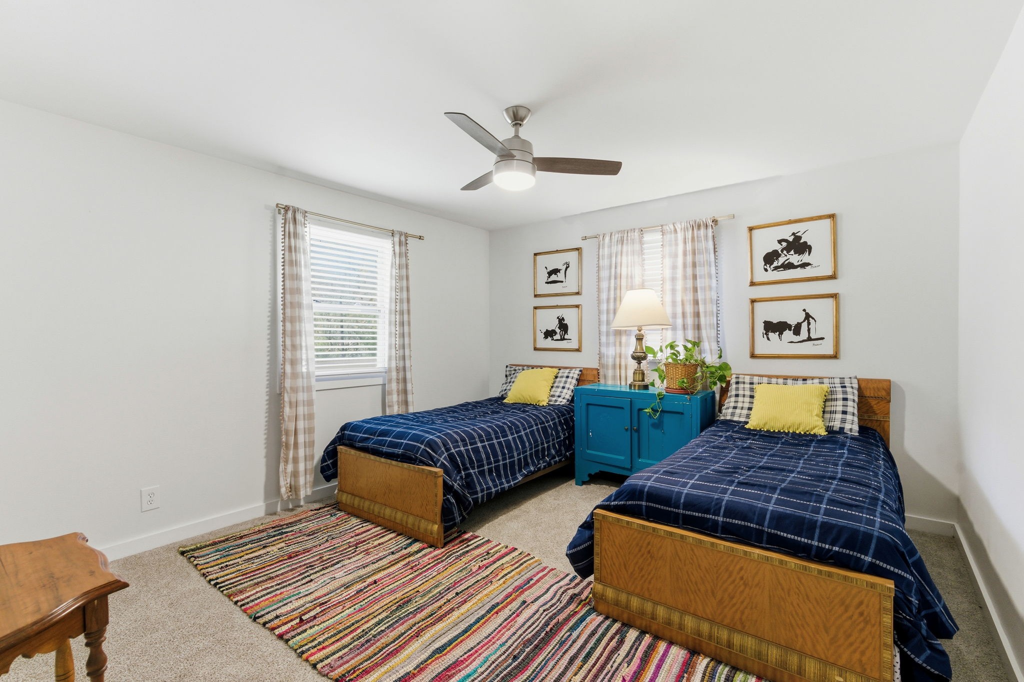 1116 Slaters Creek Road Goodlettsville, TN 37072 - Photo 20 of 36 a bedroom with two large bed and a window