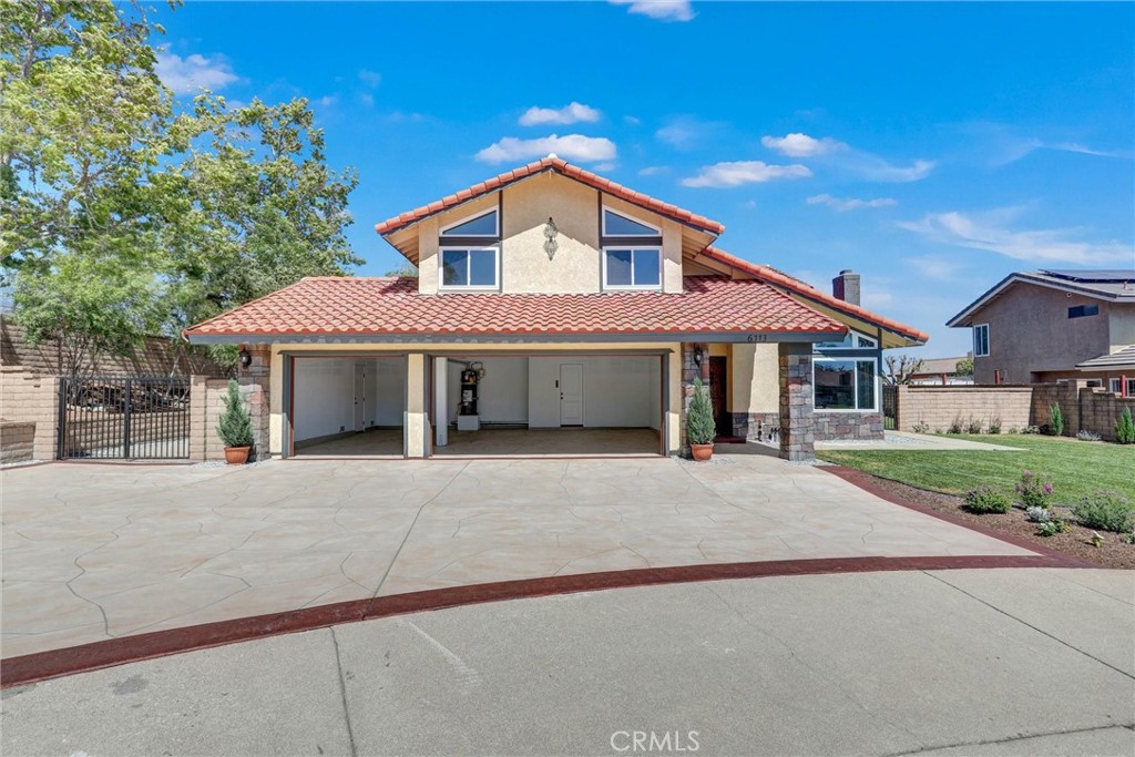 6113 Sard Street Rancho Cucamonga, CA 91701 - Photo 75 of 87 Front View w/Garage Doors Opened
