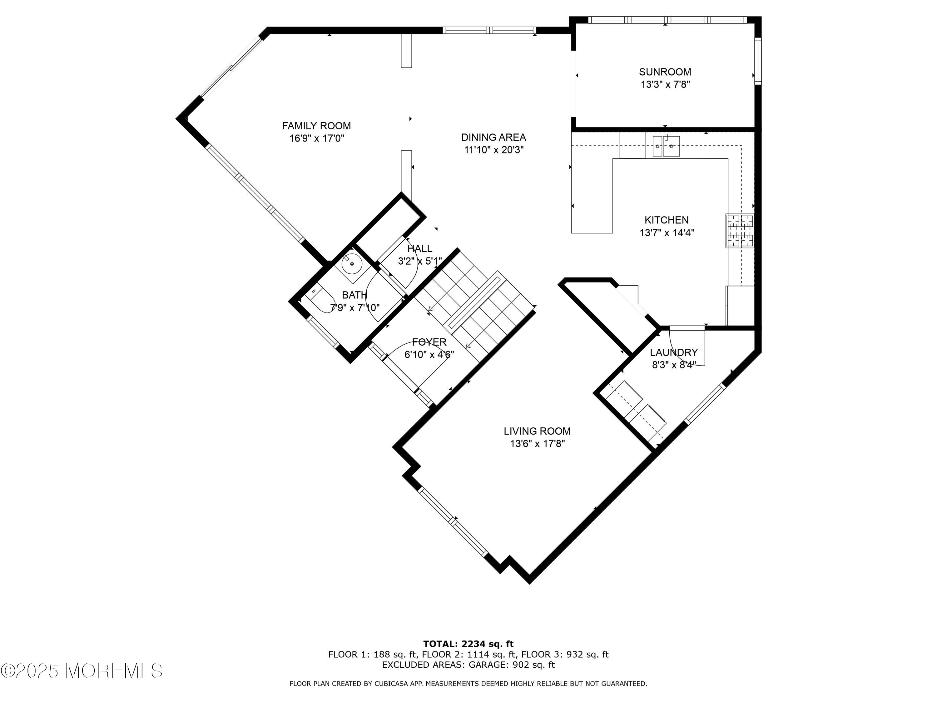 1395 Radio Road Little Egg Harbor, NJ 08087 - Photo 33 of 34 Floorplan 2nd Floor