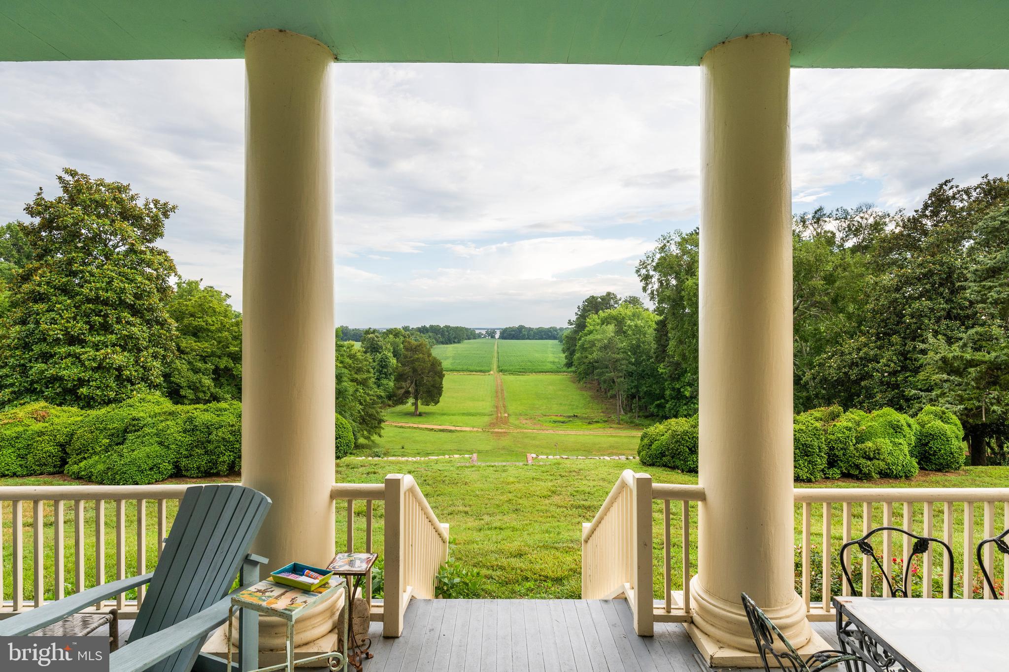 19700 Mulberry Fields Road Leonardtown, MD 20650 - Photo 50 of 137 Rear Portico