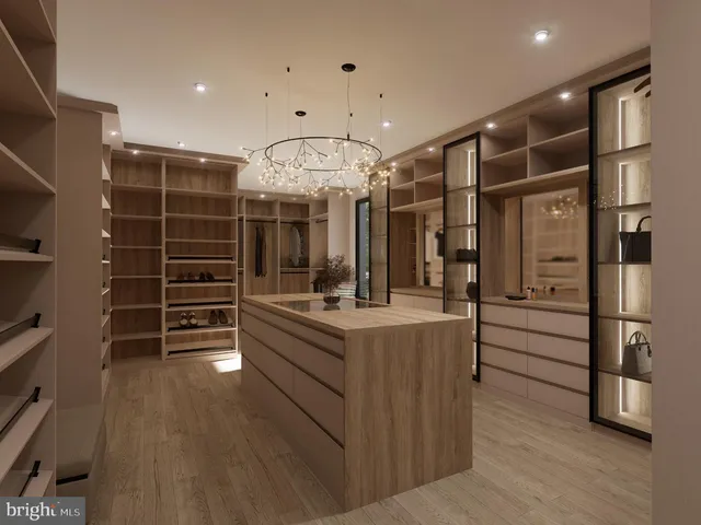 a view of kitchen with cabinets and outdoor space