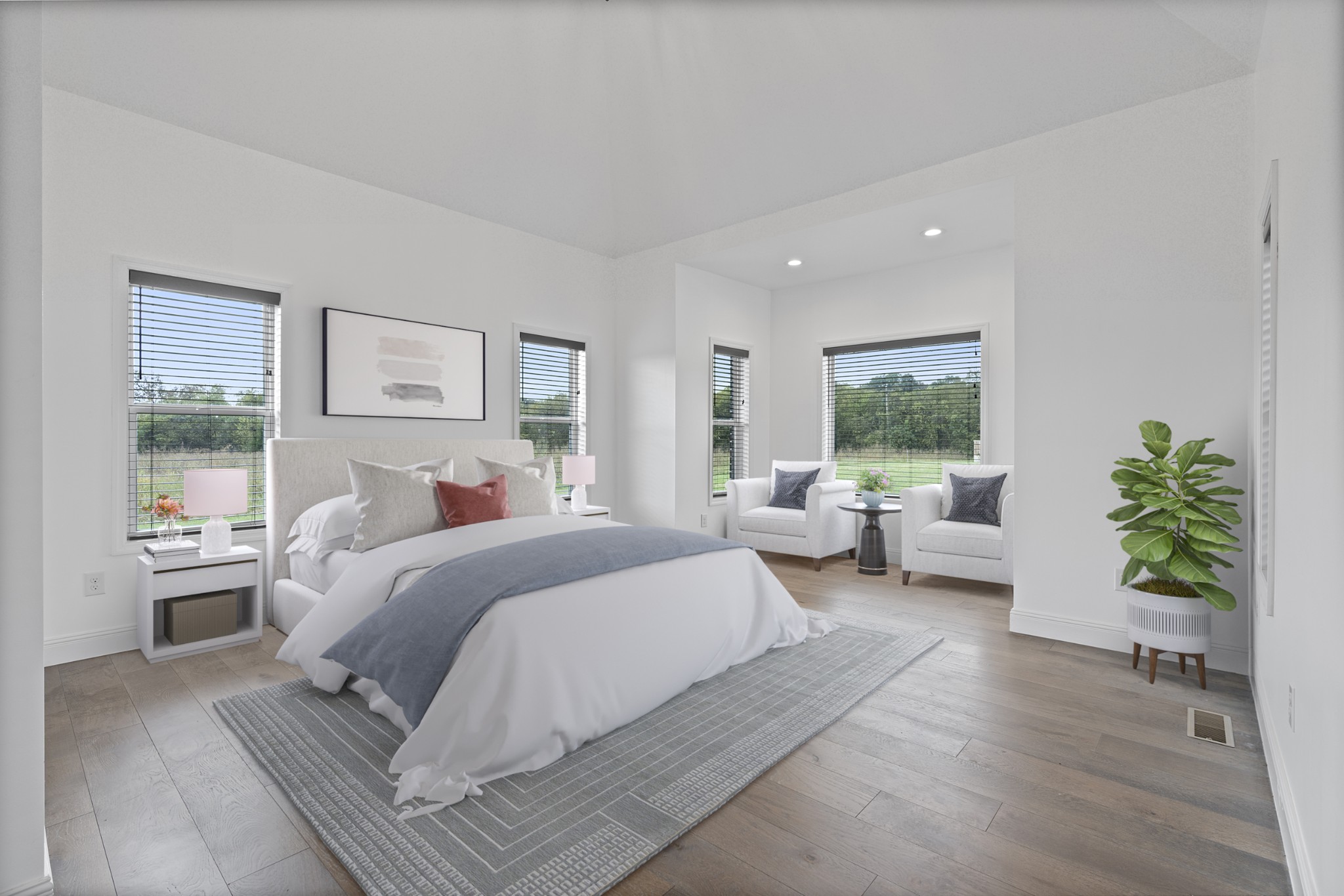 28 Henderson Road Lynchburg, TN 37352 - Photo 16 of 50 a bed room with a bed and a couch