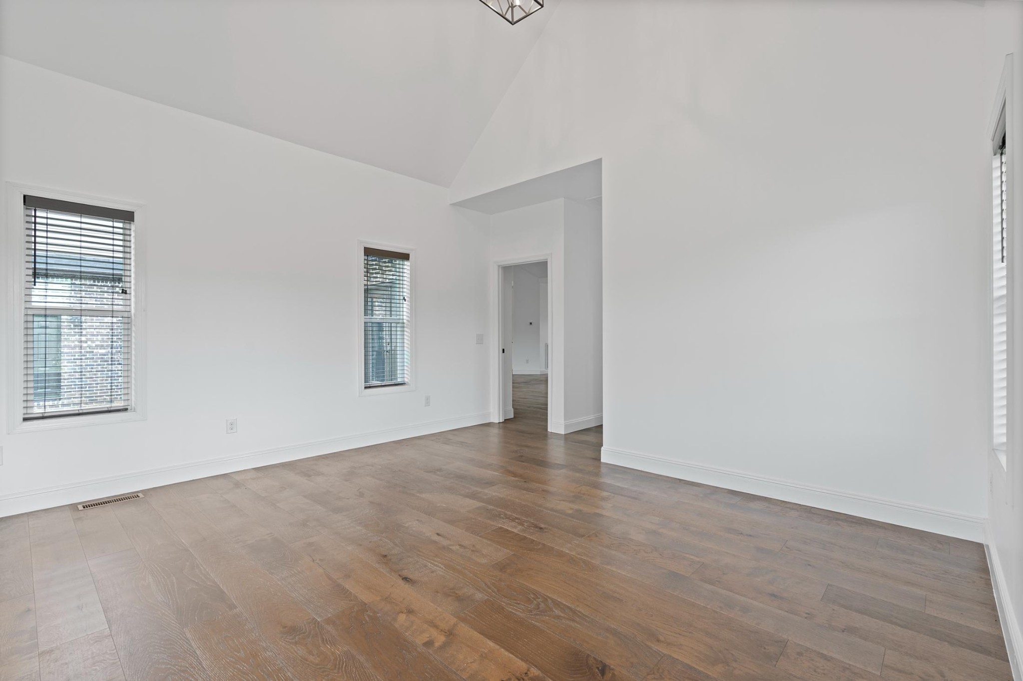 28 Henderson Road Lynchburg, TN 37352 - Photo 18 of 50 a view of an empty room with wooden floor and a window