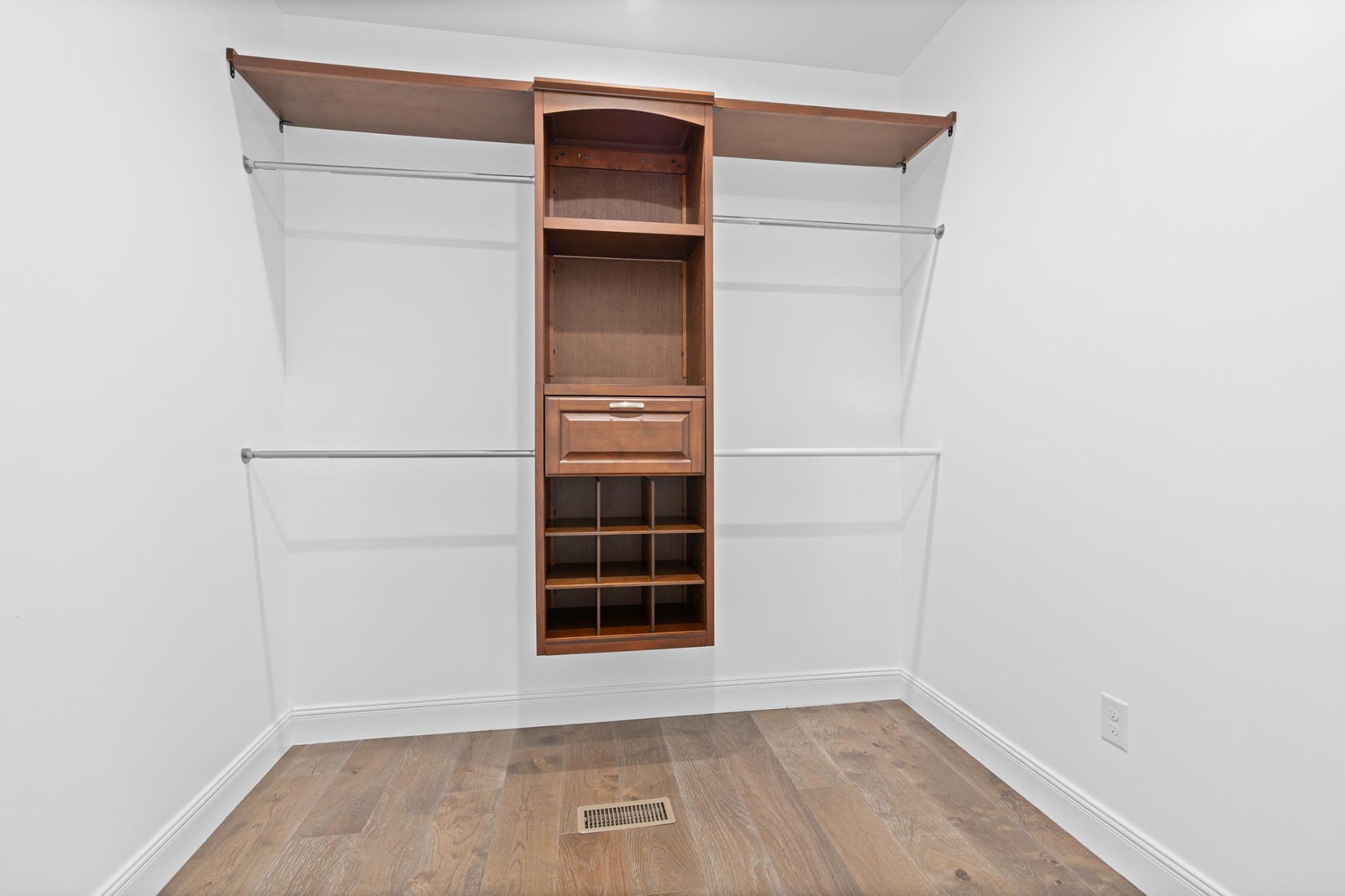 28 Henderson Road Lynchburg, TN 37352 - Photo 22 of 50 a view of walk in closet with empty racks