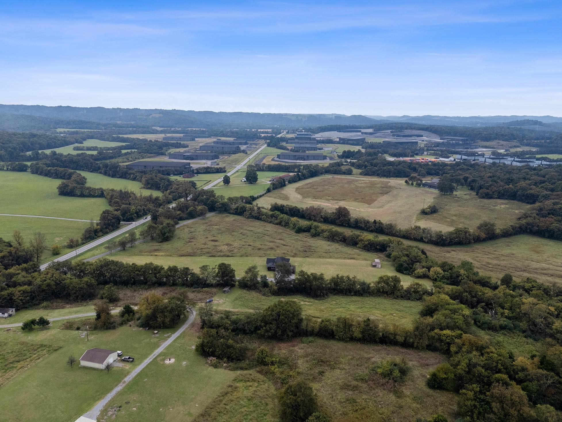 28 Henderson Road Lynchburg, TN 37352 - Photo 50 of 50 an aerial view of residential houses with outdoor space