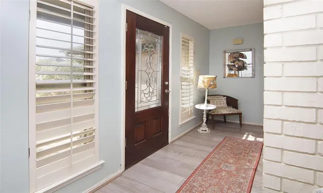 a living room filled with furniture
