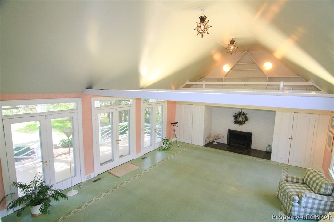 4553 Merry Point Road Lancaster, VA 22503 - Photo 27 of 41 Gathering Room - French doors to covered porch.