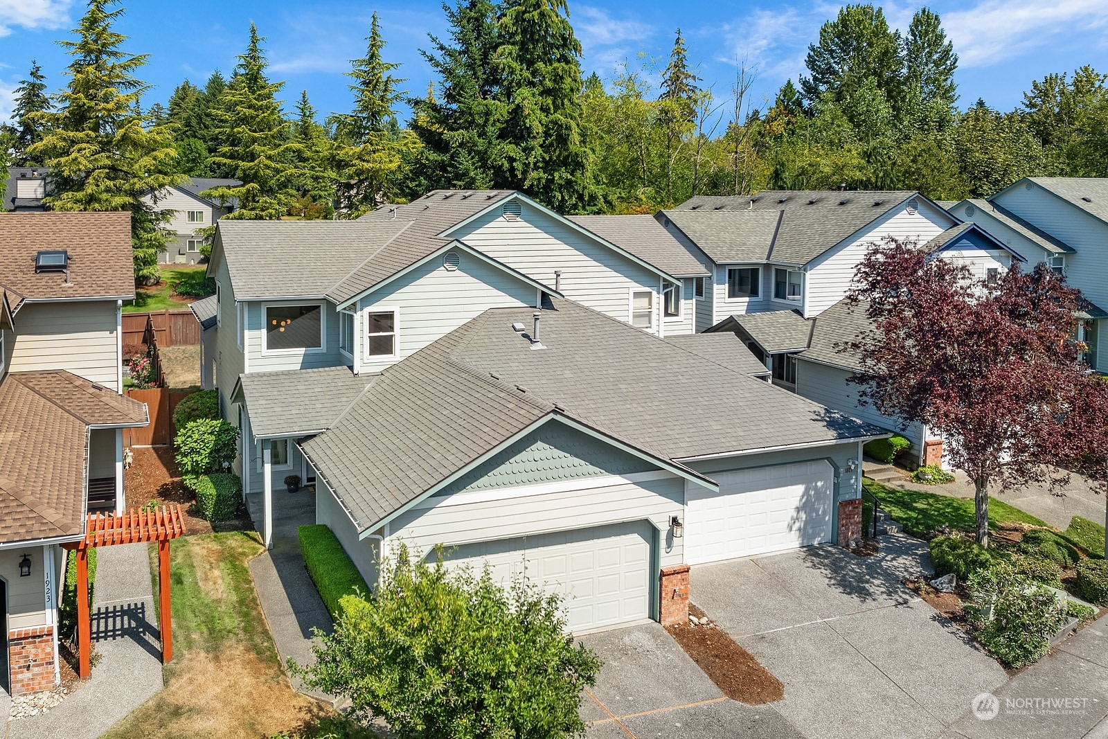 1925 187th Place Southeast Bothell, WA 98012 - Photo 2 of 30 an aerial view of a house