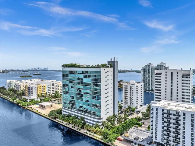 a view of a city with tall buildings