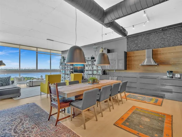 a living room filled with furniture