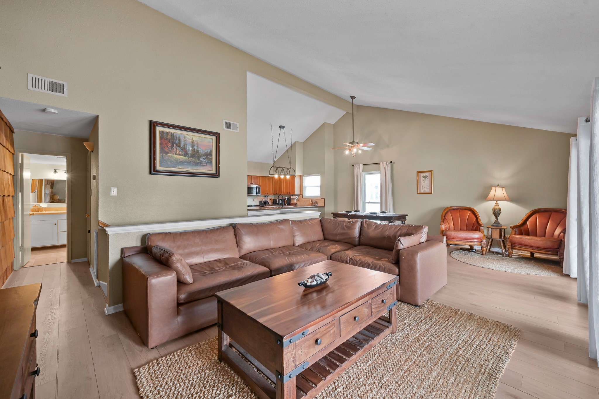 116 April Point Drive North Conroe, TX 77356 - Photo 18 of 44 a living room with furniture and a table
