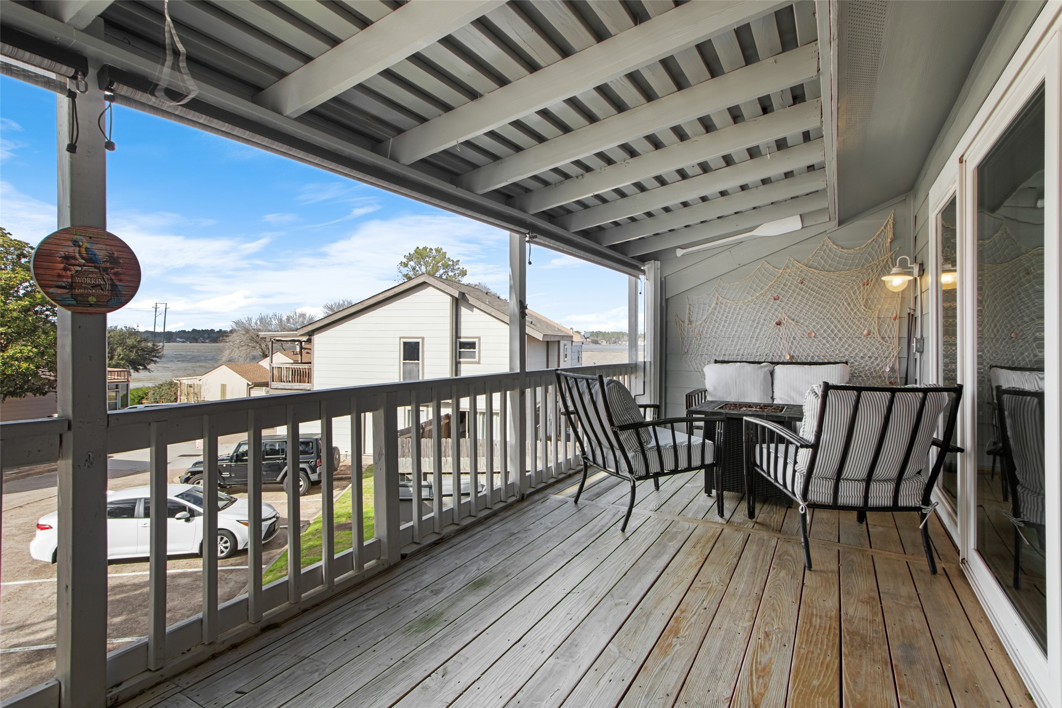 116 April Point Drive North Conroe, TX 77356 - Photo 24 of 44 a view of balcony with furniture