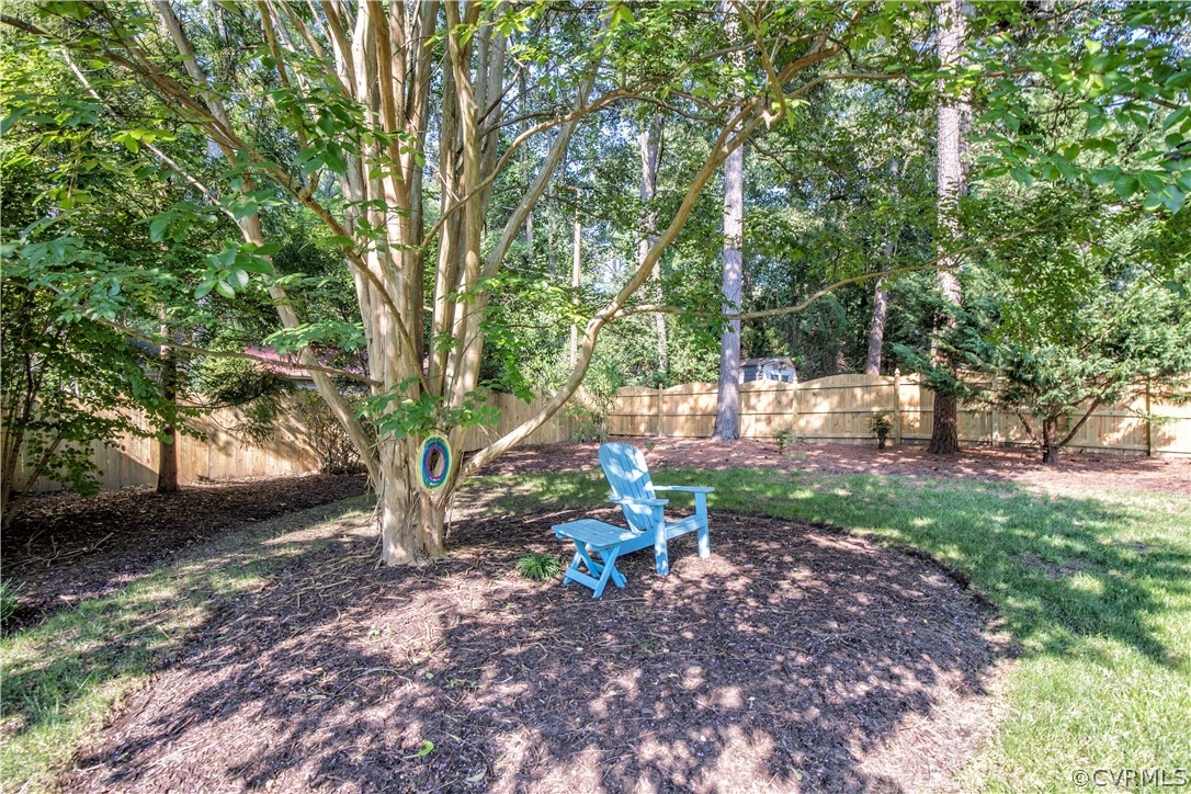 8802 Watlington Road Henrico, VA 23229 - Photo 29 of 36 Serene backyard with brand new 6' privacy fence