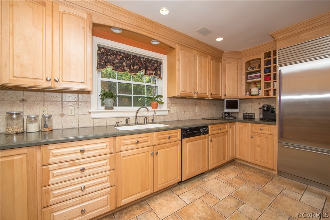 8802 Watlington Road Henrico, VA 23229 - Photo 6 of 36 Additional kitchen features include a Sub-Zero Ref