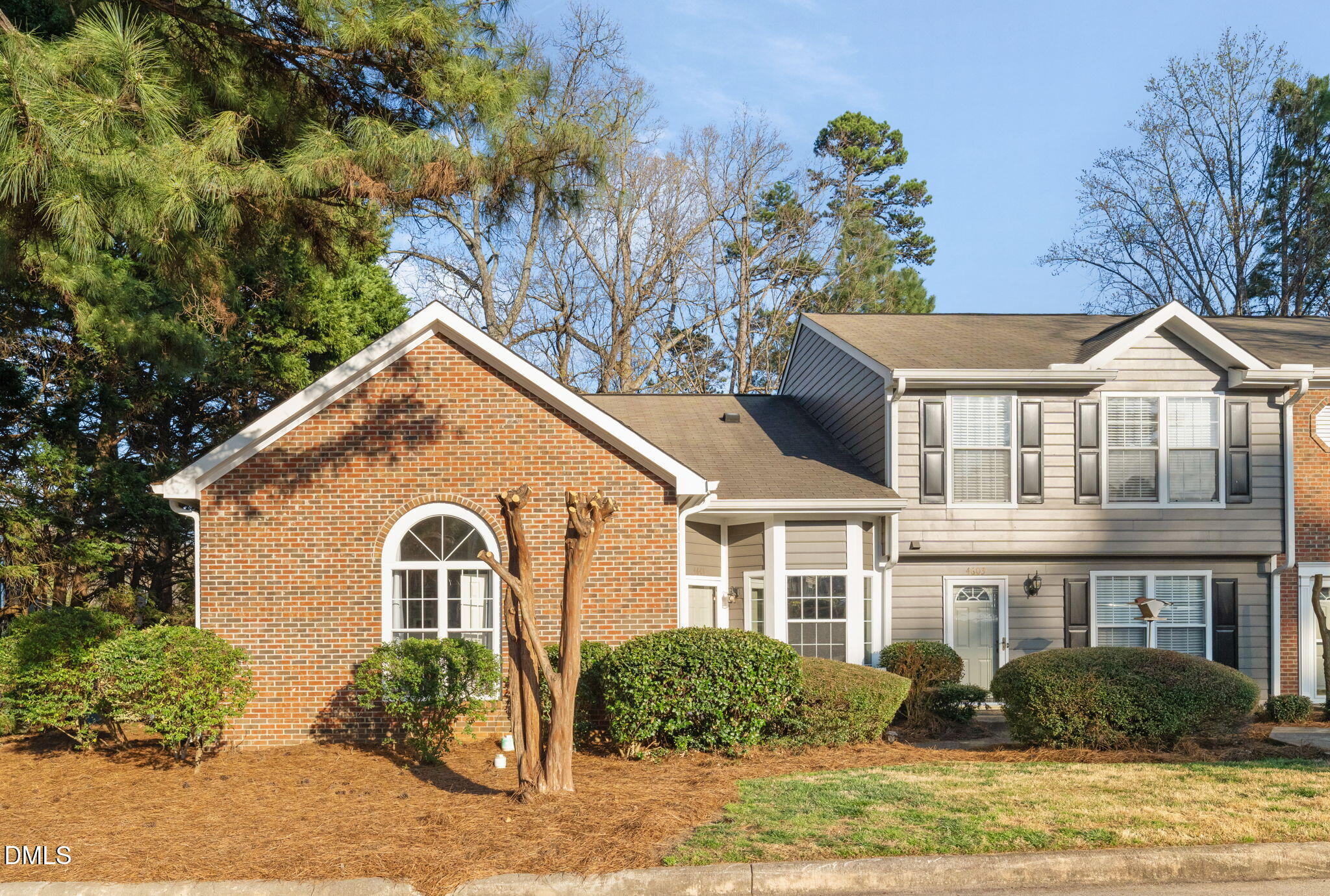 4601 Pine Trace Drive Raleigh, NC 27613 - Photo 1 of 38 a view of a house with a garden