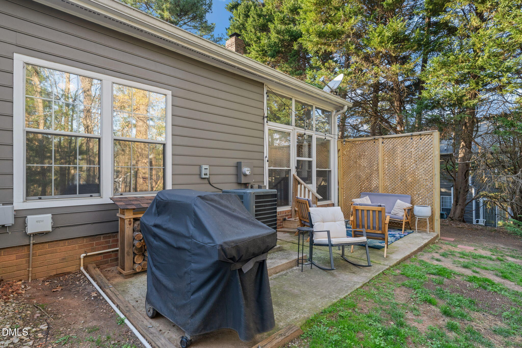 4601 Pine Trace Drive Raleigh, NC 27613 - Photo 30 of 38 a view of an outdoor sitting area with furniture