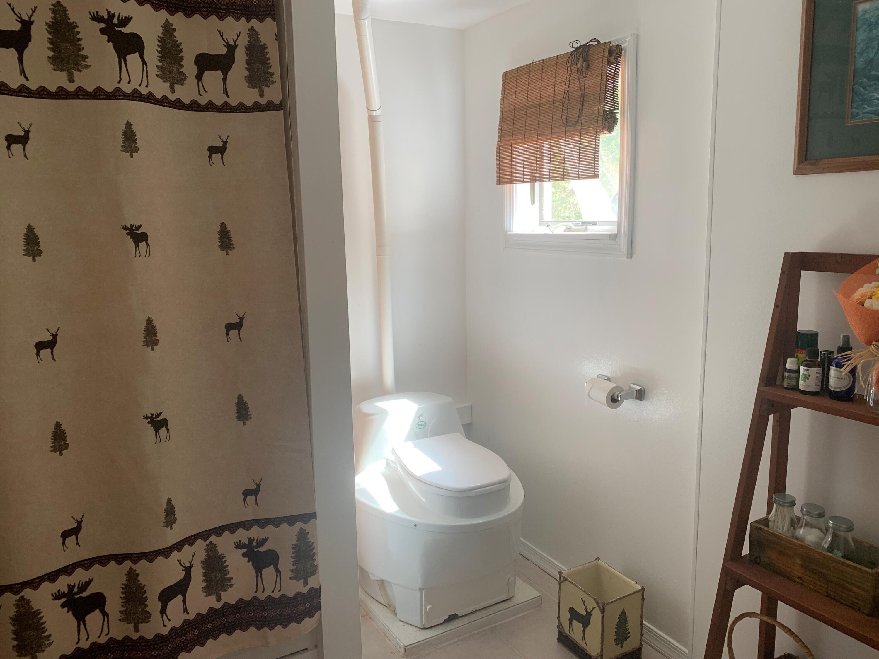 139 Pecks Pond Road Dingmans Ferry, PA 18328 - Photo 14 of 26 a bathroom with a toilet and a sink