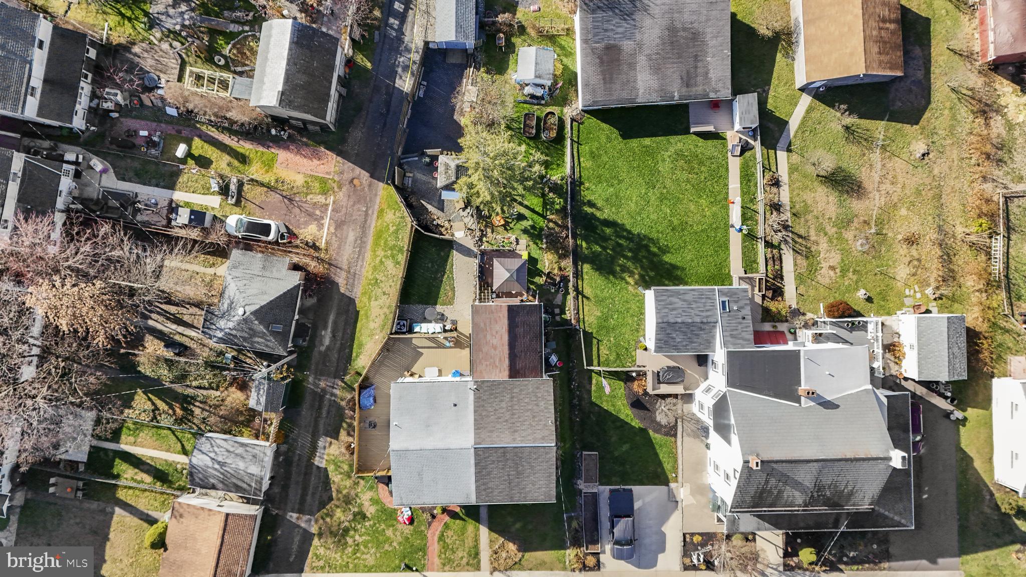 912 Arch Street Perkasie, PA 18944 - Photo 21 of 23 an aerial view of residential houses with outdoor space