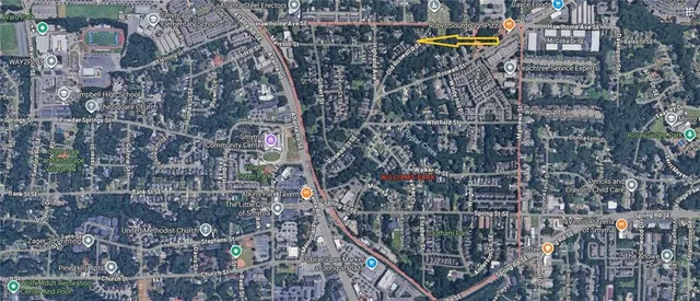 a bird view of building