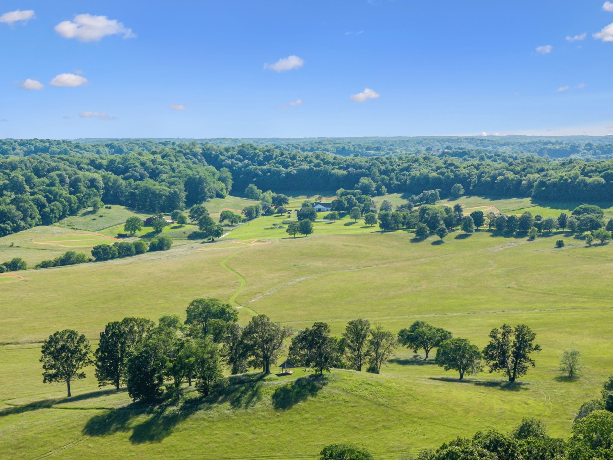 3201 Carl Road Franklin, TN 37064 - Photo 39 of 47 a view of a lake with houses