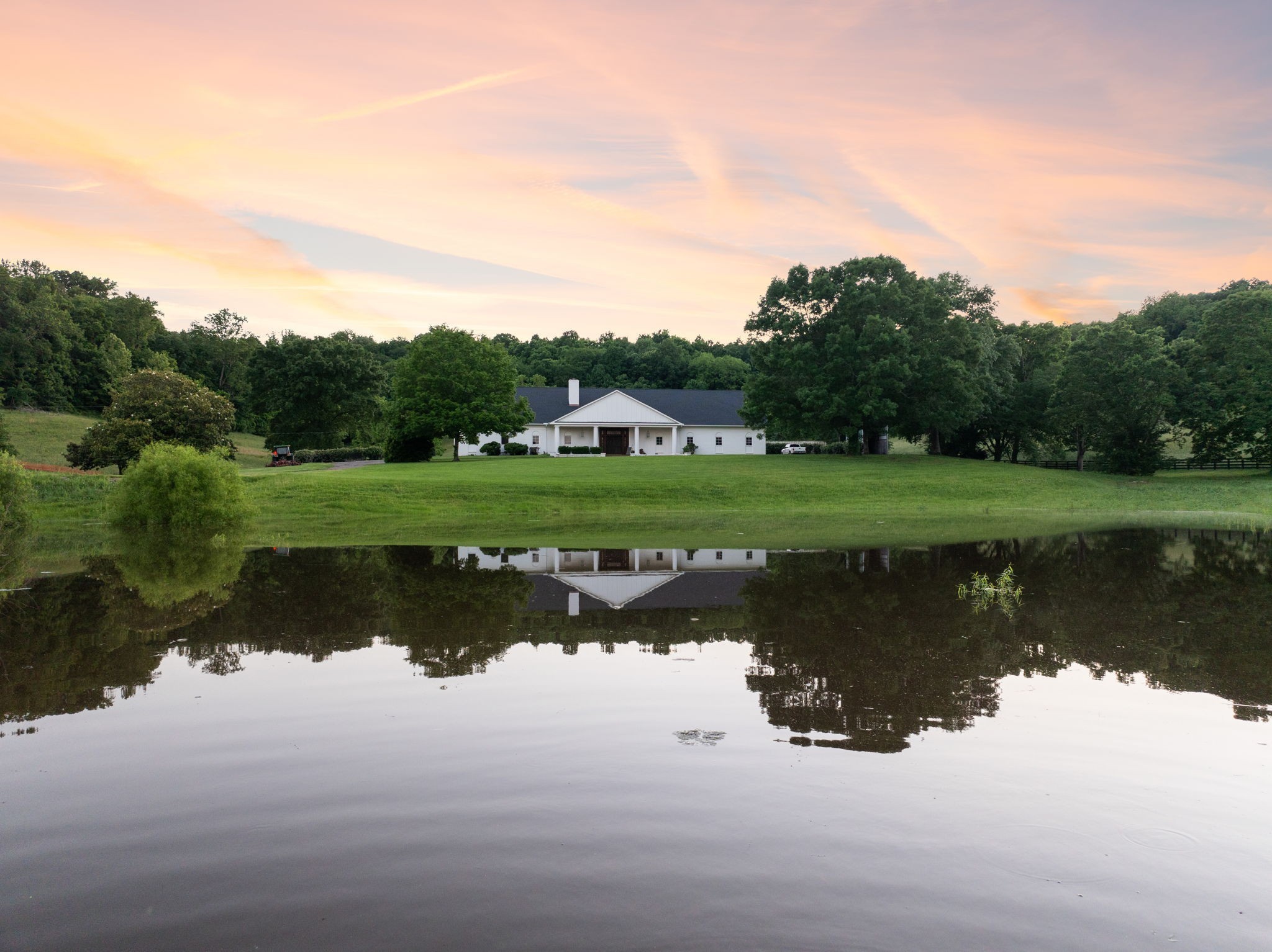 3201 Carl Road Franklin, TN 37064 - Photo 6 of 47 a view of a lake with a big yard
