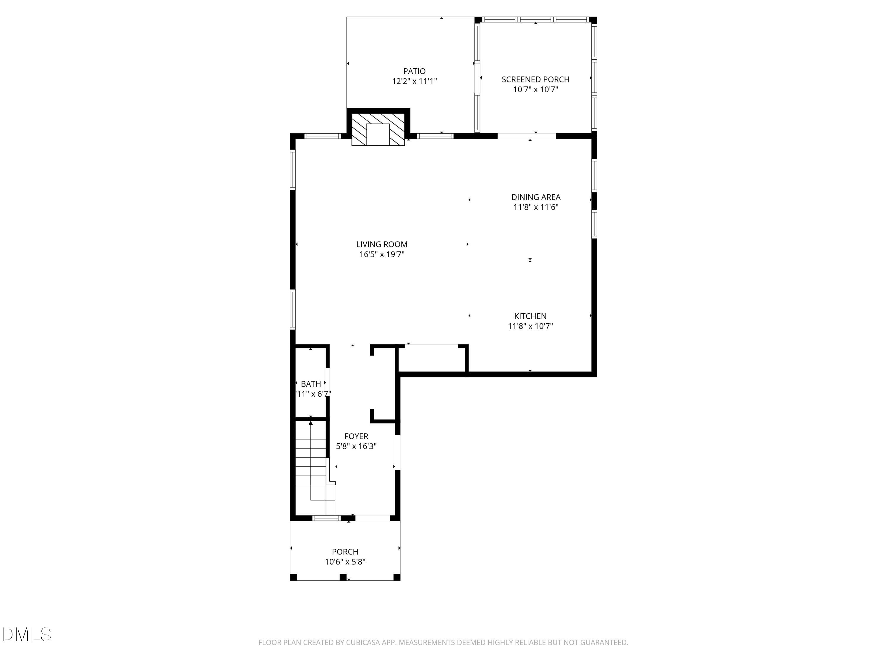 150 Steppe Way Garner, NC 27529 - Photo 32 of 41 1st_floor_150_steppe_way_garner_with_dim