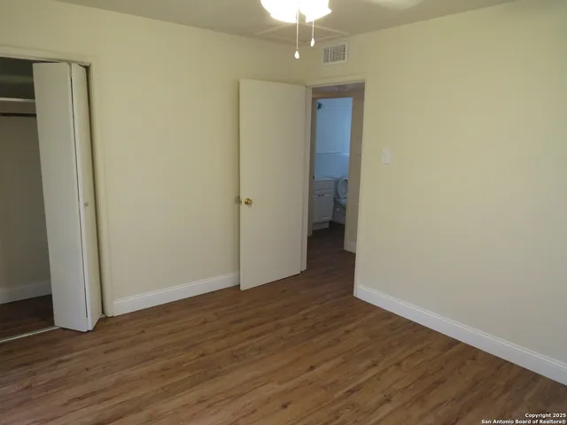 wooden floor in an empty room