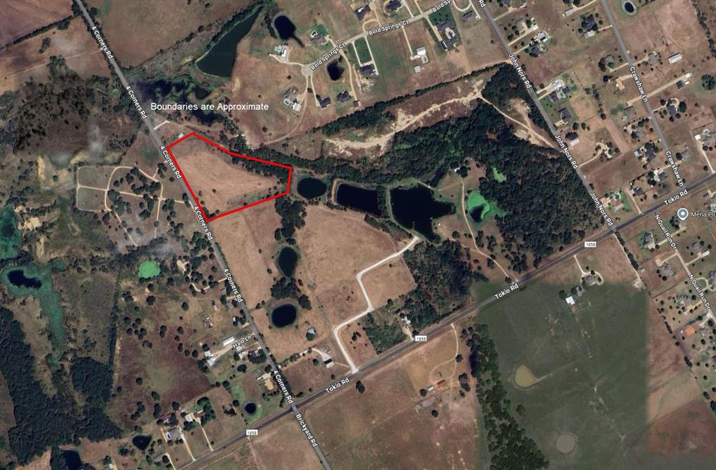 434 4 Corners Road West, TX 76691 - Photo 6 of 6 a bird view of house