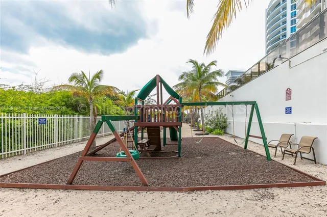 a view of a lake with a patio