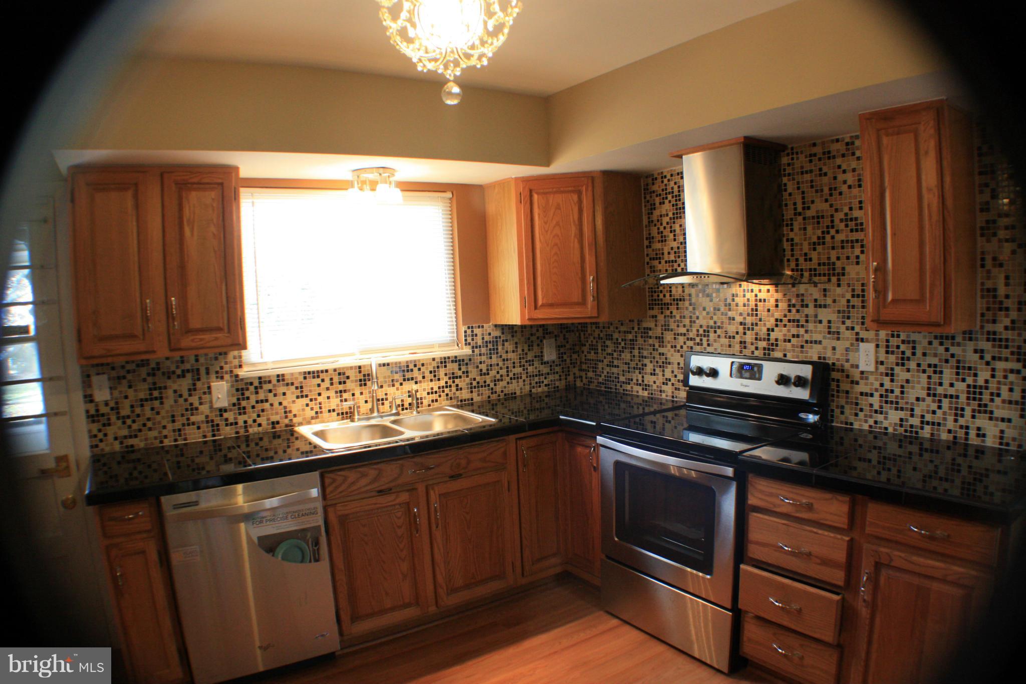 2016 Greengage Road Baltimore, MD 21244 - Photo 5 of 26 a kitchen with sink a window and cabinets